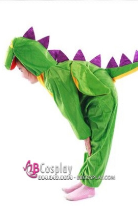 Đồ Thú Trẻ Em Khủng Long Xanh