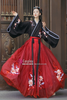 Trang Phục Hằng Nga Huyền Xích