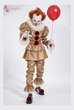 Trang Phục Hoá Trang Gã Hề Ma Quái  Pennywise - Màu Nâu Ghi