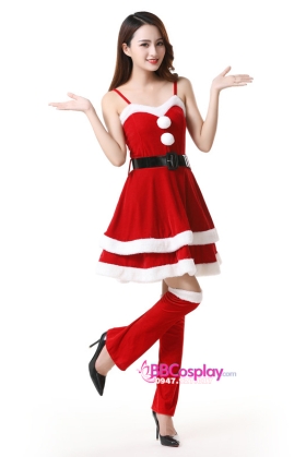 Đầm Giáng Sinh Noel Nữ Giá Rẻ