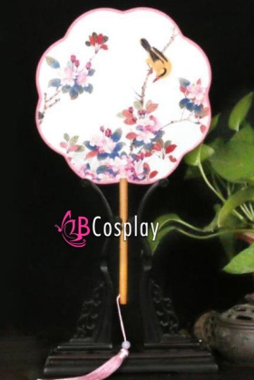 Quạt Mỹ Nhân Hoa - Bách Hoa Xuân