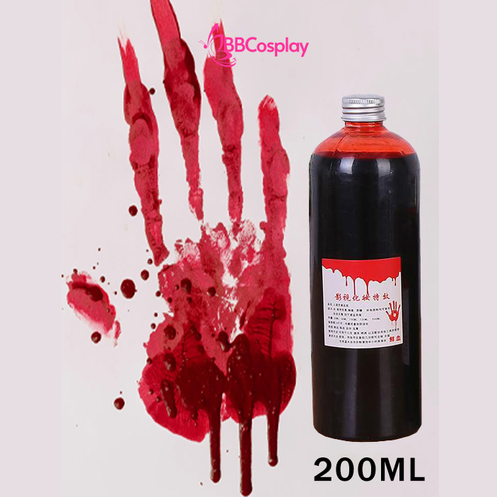 CHAI 200ML MÁU LỎNG
