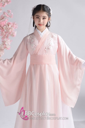 Cổ Trang Hằng Nga Tiểu Bạch Thiển Cho Bé