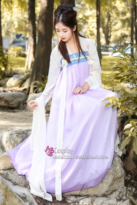 Hán Phục Múa Lạc Hoa Thủy Tinh Tử