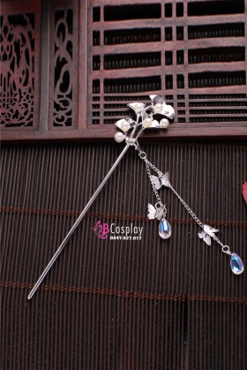 Trâm Cài Giá Rẻ Ngân Hạnh Bạc