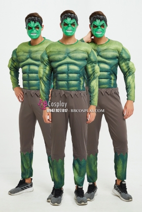 Đồ Người Khổng Lồ Xanh Hulk Cơ Bắp