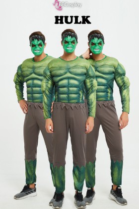 Đồ Người Khổng Lồ Xanh Hulk Cơ Bắp