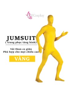 Đồ Hoá Trang Tàng Hình Jumpsuit Vàng - Đồ Liền Thân Vàng