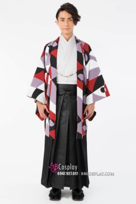 Kosode Trắng - Hakama Dạng Váy - Haori Hoạ Tiết Lập Thế Mẫu Đẹp 2024