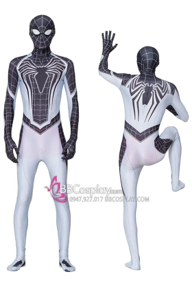 Trang Phục Người Nhện Trắng Đen - PS5 Spider-Man Negative Suit