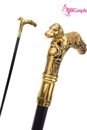 Gậy Quý Tộc Đầu Đầu Chó Màu Vàng