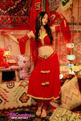 Trang Phục Thiếu Nữ Ả Rập 1001 Câu Chuyện Kể