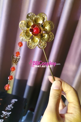 Trâm Cài Quý Phi Hoa Mai