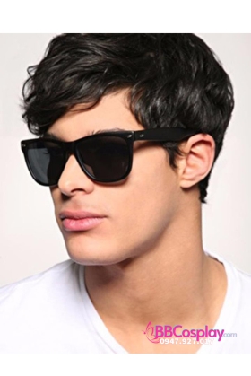 Mắt Kính Mát Đen Thời Trang Gọng Nhựa