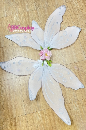 Cánh Tiên Lớn Màu Trắng 120cm