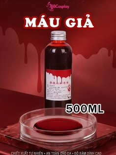 Máu Giả Hoá Trang Chai 500Ml Siêu To Khổng Lồ