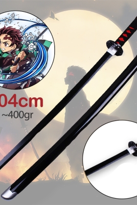 Mô Hình Kiếm Gỗ Kamado Tanjirou 1M (Lưỡi Đen) - Kimetsu No Yaiba - Kiếm Gỗ Đen