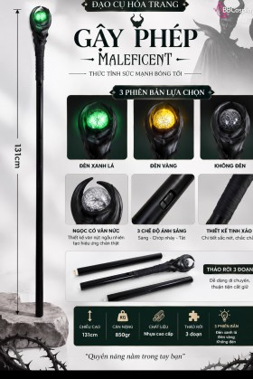 Gậy Phép Maleficent - Có Đèn - Gậy Phù Thuỷ