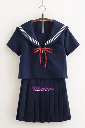 Bộ Nữ Sinh Xanh Đen