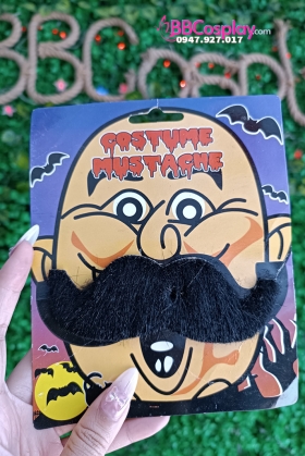 Râu Mép Giả Loại Cong Dấu Ngã