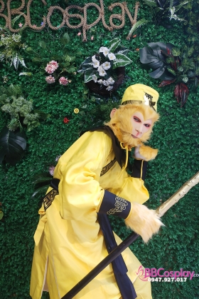 Trọn Bộ Trang Phục Tôn Ngộ Không - Màu Vàng