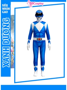 Đồ Anh Em Siêu Nhân Gao Xanh Dương Giá Rẻ