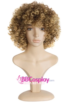 Tóc Xoăn Nâu Sáng Mì Tôm Châu Phi