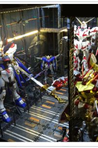 Mô Hình Lắp Ghép Sa Bàn Gundam - Mô Hình Xưởng Robot - Domain Base Cho Sd Rg Mg Pg Gundam - Set Mg