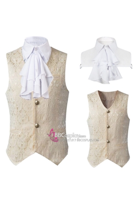 Áo Ghi Lê Quý Tộc Victorian - Màu Kem