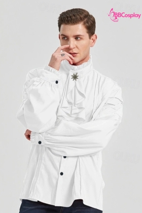 Áo Sơ Mi Hoàng Tử Cổ Bèo