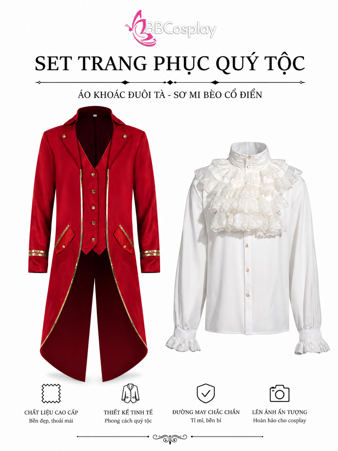 ÁO VEST + ÁO SƠ MI ( SIZE XL)