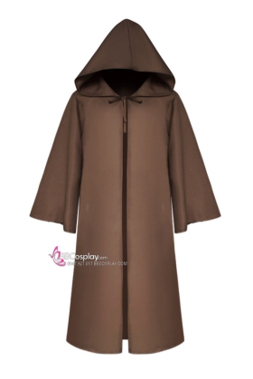 Áo Choàng Nâu Có Nón Choàng Jedi Starwar