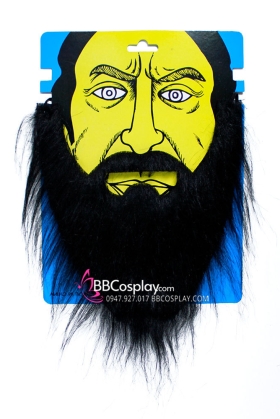 Bộ Râu Quai Nón Đen Viking