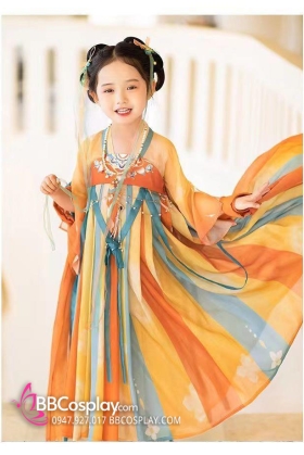 Cổ Trang Hằng Nga Trẻ Em Tiểu Đình Đình