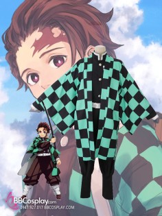 Đồ Cosplay Kamado Tanjiro - Kimetsu No Yaiba