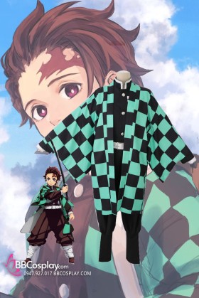 Đồ Cosplay Kamado Tanjiro - Kimetsu No Yaiba