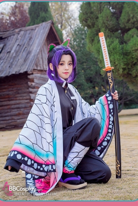 Đồ Cosplay Trùng Trụ Kochou Shinobu - Kimetsu No Yaiba