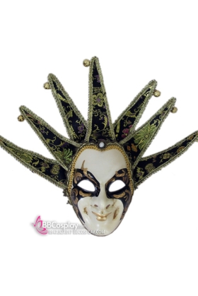 Mặt Nạ Carnaval Thời Trang - Mặt Nạ Chú Hề Lễ Hội Ý