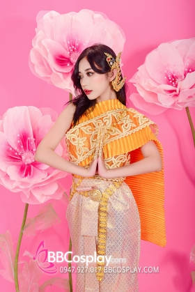 Trang Phục Thái Lan Vàng Giá Rẻ