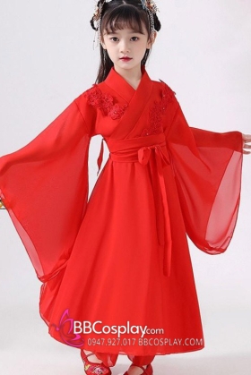 Hán Phục Tiểu Hồng Ước Bé Gái