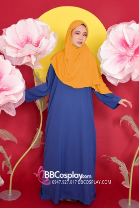 Trùm Đầu Hijab Màu Cam Murtard Cho Phụ Nữ Theo Đạo Hồi