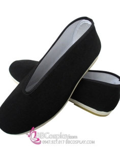 Giày Võ Cổ Trang Nam Đen Kiếm Hiệp