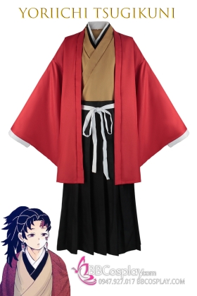 Trang Phục Cosplay Yoriichi Tsugikuni - Kimetsu No Yaiba