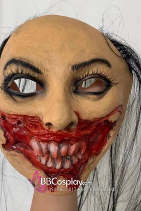 Mặt Halloween Zombie Kinh Dị Quỷ Cười