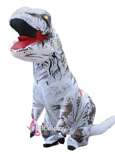 Mascot Khủng Long Zombie Halloween