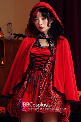 Phù Thuỷ Choàng Khăn Đỏ Cho Lễ Halloween