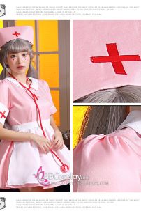 Váy Hồng Maid X Nurse Cô Hầu Gái Y Tá