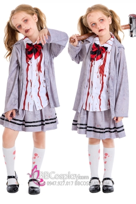 Đồng Phục Lớp Học Ma Cho Bé - Trick Or Treat