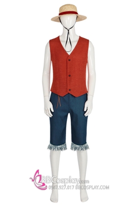 Bộ Cosplay Luffy Live Action - ĐẢO HẢI TẶC