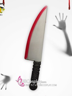 Dao Nhựa Cán Đầu Lâu Mũi Nhọn Halloween Cướp Biển